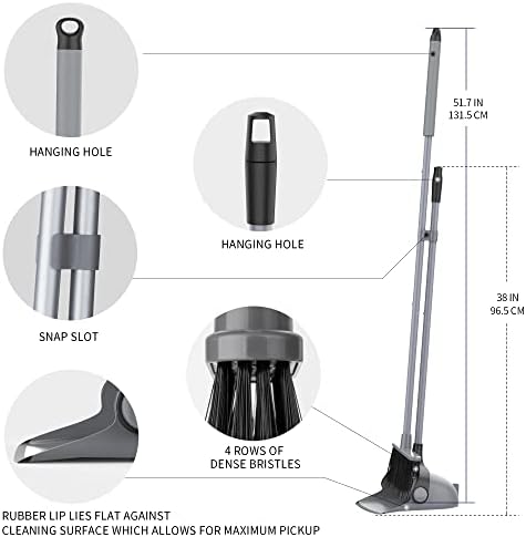 MR.SIGA Broom and Dustpan Set - Image 7