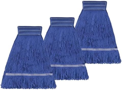 3 Pack 3 Pack Heavy Mop Replace Head，Commerical Replacement Mop Heads Suitable by Unknown