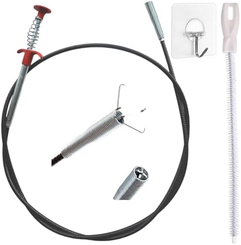 62.5inch Drain Snake Hair Clog Remover by walsunte
