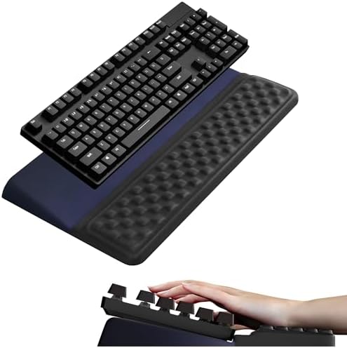 Ospelelf Keyboard Wrist Rest, Ergonomic Memory Foam Wrist Support by OspelelfOfficeSupplies