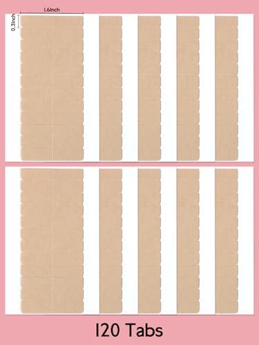 WENNALIFE Hair Extension Tape Tabs Clear Double-Sided - Image 2
