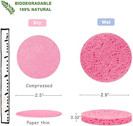 50-Count Compressed Facial Sponges - Image 3