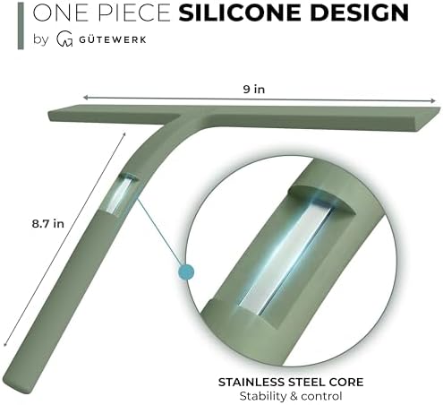 GÜTEWERK Silicone Shower Squeegee - Image 4