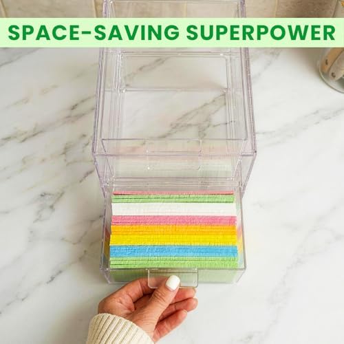 Metflavor Compressed Kitchen Sponges, Thick Pop-up Dish Sponges - Image 7