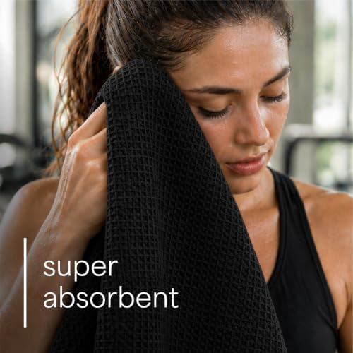 S&T INC. Microfiber Gym Towels, 6 Pack - Image 2