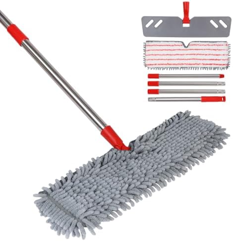 Microfiber Dust Mop for Floor Cleaning by Bryquelin