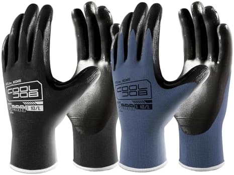 COOLJOB 10/20 Pair Safety Work Gloves by COOLJOB