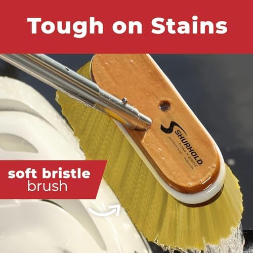 Shurhold Classic Deck Brush – Boat Cleaning Brush - Image 6