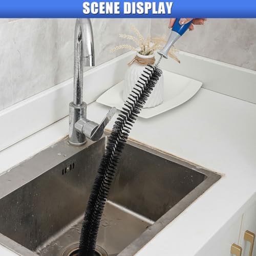 Long Handle Car Engine Cleaning Brush, Hard Bristle Detail Brush - Image 5