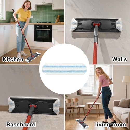 8 Pack Mop Pads Replacements Compatible - Image 6