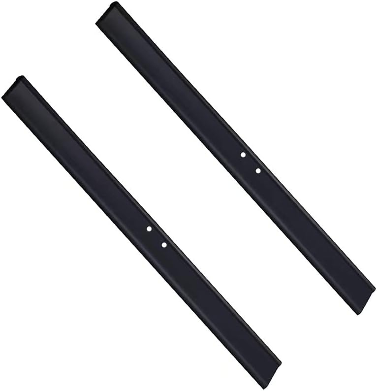 2PCS Replacement Silicon Rubber Squeegee Blade, 12 Inch Black by YAHENLI