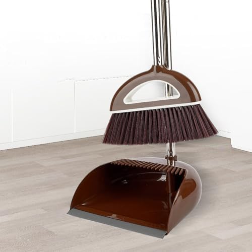 Broom with Dustpan Combo Set Sweeping Set Household Room Dustpan Sets - Image 5