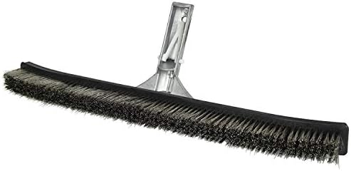 Poolmaster 18-Inch Stainless Steel Pool Algae Brush, Heavy-Duty Aluminum Back - Image 4