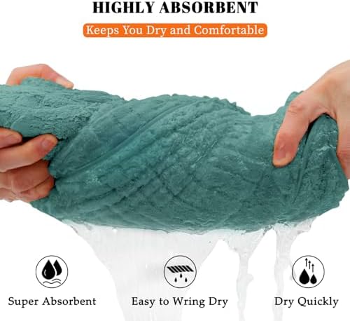 4 Pack Bath Towels Set 35 x 70in Extra Large, Ultra Soft Microfiber - Image 6