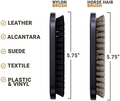 Leather and Alcantara Brush Set - Image 2