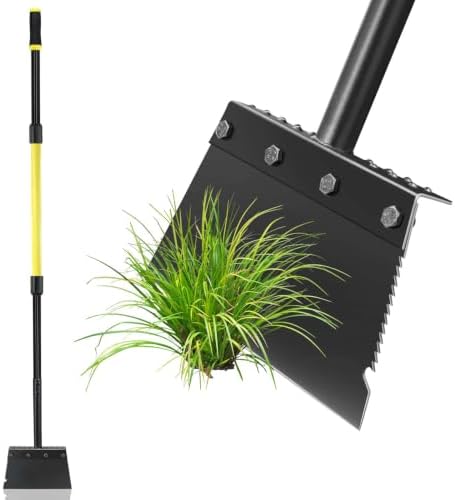 Flat Shovel Floor Scraper, Edging Tool by Jardineer