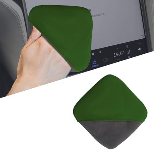Car Screen Cleaner, 4.72×3.93" Microfiber Auto Screen Cleaning Pad, Reusable by Unknown