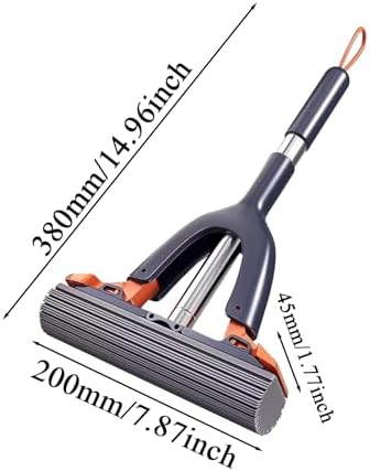 Sponge Mop - Self Squeeze Mop | Self-Squeeze Sponge Mops Floor Cleaning Tool - Image 2