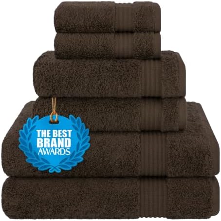 Cotton Paradise 100% Cotton Turkish Towel Set, Soft Absorbent Quick Dry by UNITEDHOMETEXTILE