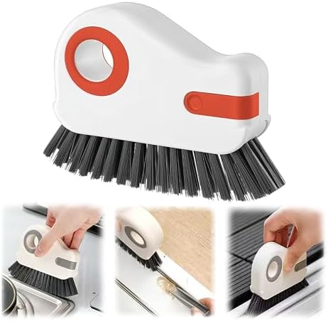 2 in 1 Groove Cleaning Brush, New Window Track Cleaning Tools Multifunction by AYNUUY