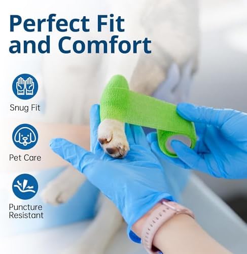 SwiftGrip Disposable Nitrile Exam Gloves, Latex Free, Medical Gloves - Image 4