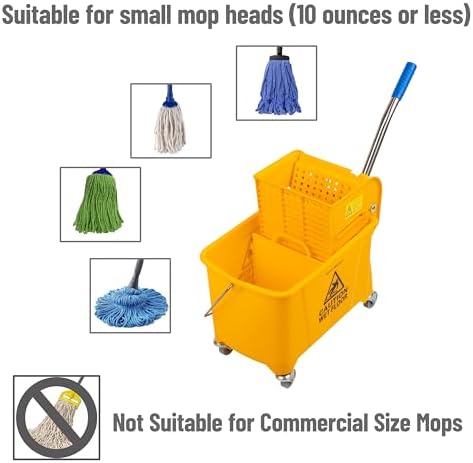 Mind Reader 5.5-Gallon Mop Bucket - Image 5