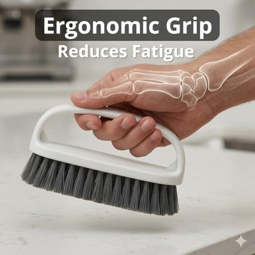 Scrub Brush, Soft-Medium Bristle Scrub Brush - Image 3