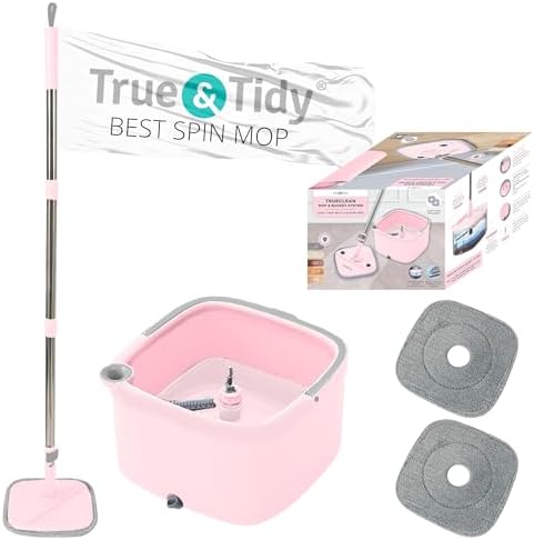 Square Spin Mop & Bucket System by TrueTidy