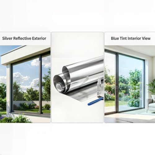 One-Way Privacy Window Film High Light Transmission, 23.6"x 78.7" - Image 5
