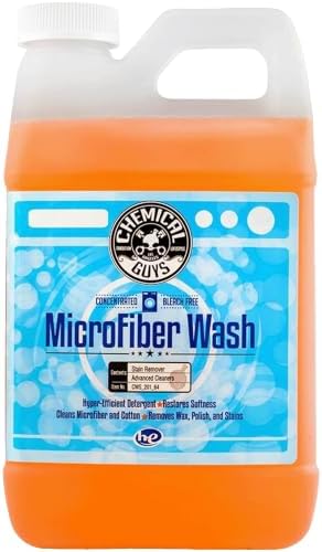 Chemical Guys, Microfiber & Towel Wash Detergent, Deep Clean, 64 oz by ChemicalGuys