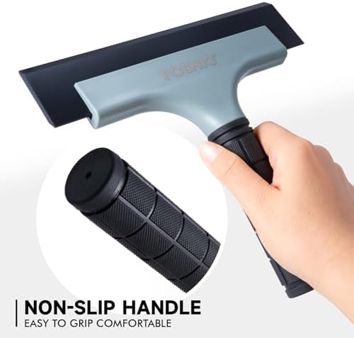 FOSHIO All-Purpose Car Window Squeegee, 2 Pack 8 inch Double Edge Squeegee - Image 6