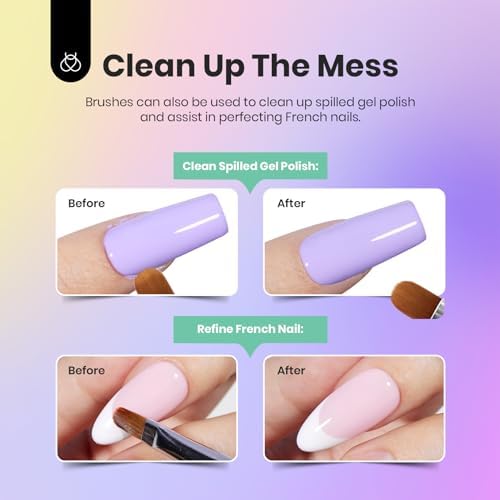 Beetles Gel Nail Art Brushes - Image 5