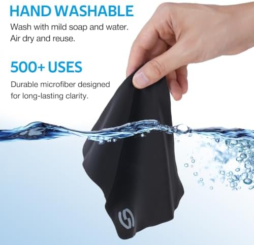 SmoTecQ SoftDense Microfiber Lens Cleaning Cloths – Professional Grade 3μm - Image 3