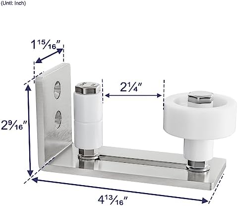 SMARTSTANDARD Sliding Barn Door Floor Guide - Image 5