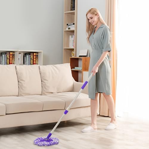 Spin Mop Replacement Handle 360 Degree Spin Mop Pole Handle Replacement - Image 6