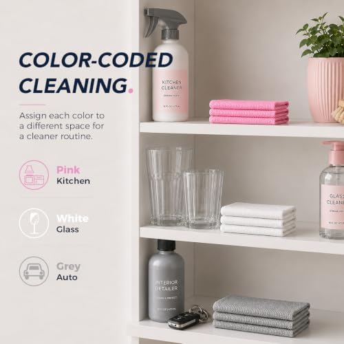UNIMADE Microfiber Cleaning Cloth, 150 Pack Microfiber Towels - Image 5