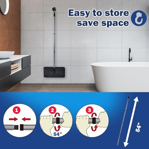 Large Surface Flat Mop, 15x8 Inches, Reusable & Washable, Compatible - Image 6