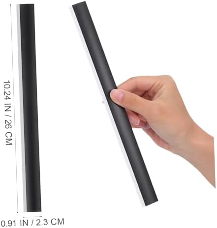 4Pcs Rubber Dustpan Lip Replacement Edge Strips - Image 2