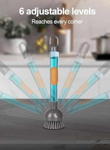 Soap Dispensing Dish Brush - Image 6