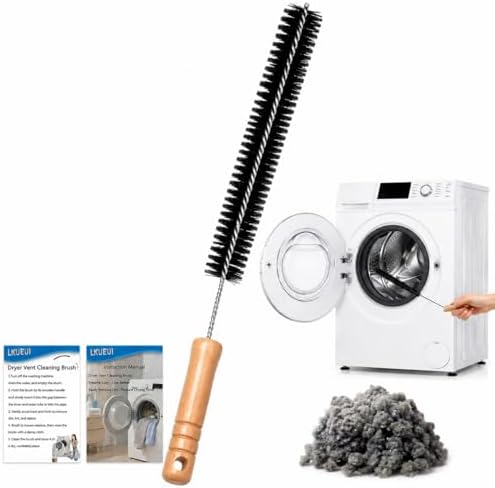 Dryer Lint Brush Vent Cleaner Lint Trap Cleaning Tool Dryer Vent Brush Long by Unknown