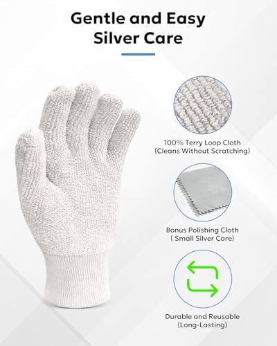 Evridwear Silver Polishing Gloves - Image 3