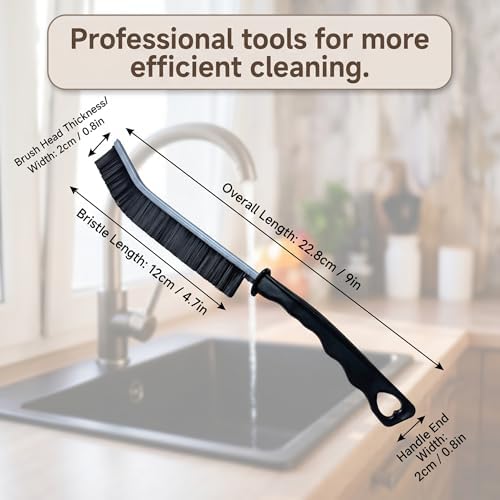 4 Pcs Multi-Purpose Hard Bristle Crevice Cleaning Brush Small Deep Gap Cleaning - Image 5