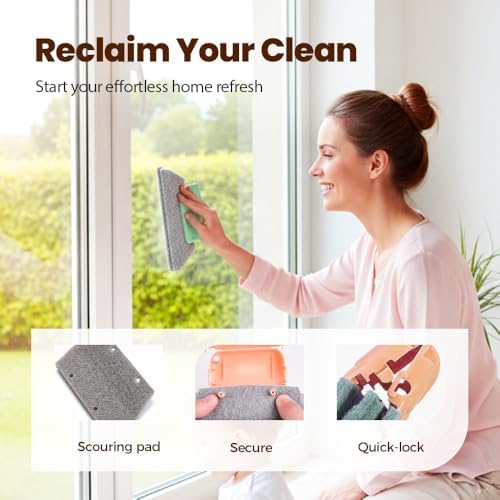 Magic Window Track Cleaner, Window Groove Cleaning Brush Tools Set, Cleaner - Image 4