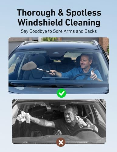 AstroAI 26" Super-Long Windshield Cleaner Tool & Car Interior Detailing Kit - Image 5