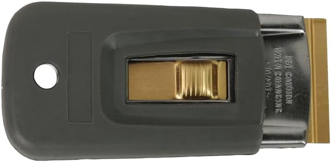 Soft Grip Razor Blade Scraper for Automotive Use, Rubber Coated by Unknown