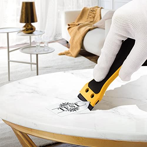 EHDIS 2pcs Plastic Razor Scraper 6-inch Long Handle Adhesive Remover Tool - Image 2