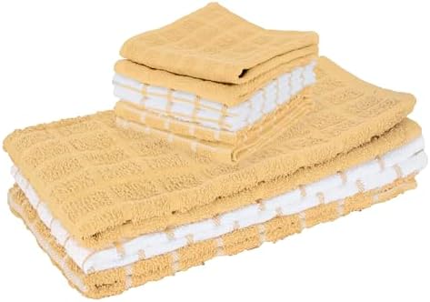 Ritz Premium 3-Pack Kitchen Towel & 6-Pack Dish Cloth Set by RITZ