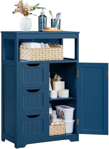 Yaheetech Small Bathroom Storage Cabinet by Yaheetech