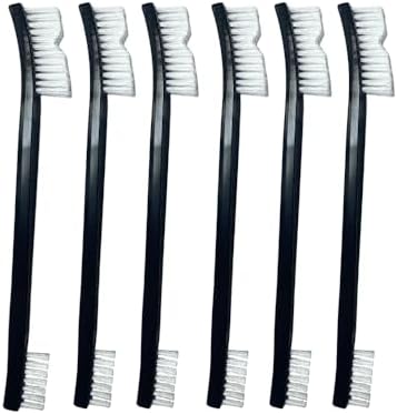 6-Pack Small Wire Brush Pro Kit: Nylon Bristles by PAOTEEM
