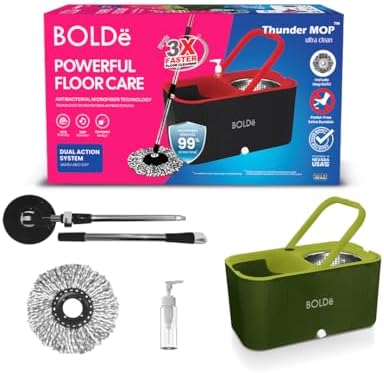 Thunder MOP Ultra Clean -Stainless Steel Spin System - by BOLD%C3%AB